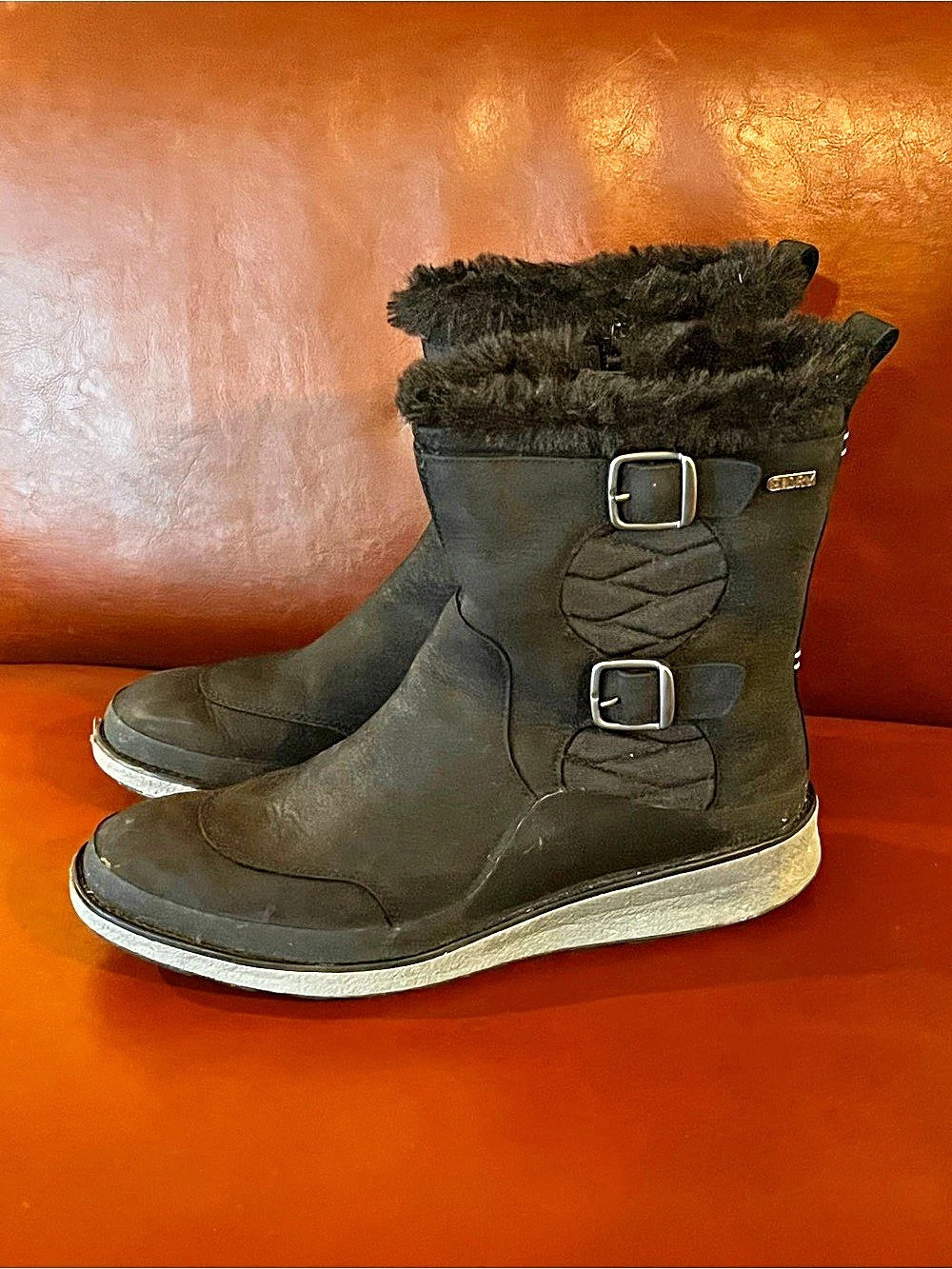 Merrell Tremblant Ezra Zip Waterproof Boot Zip Waterproof Buckle Boots Black 9